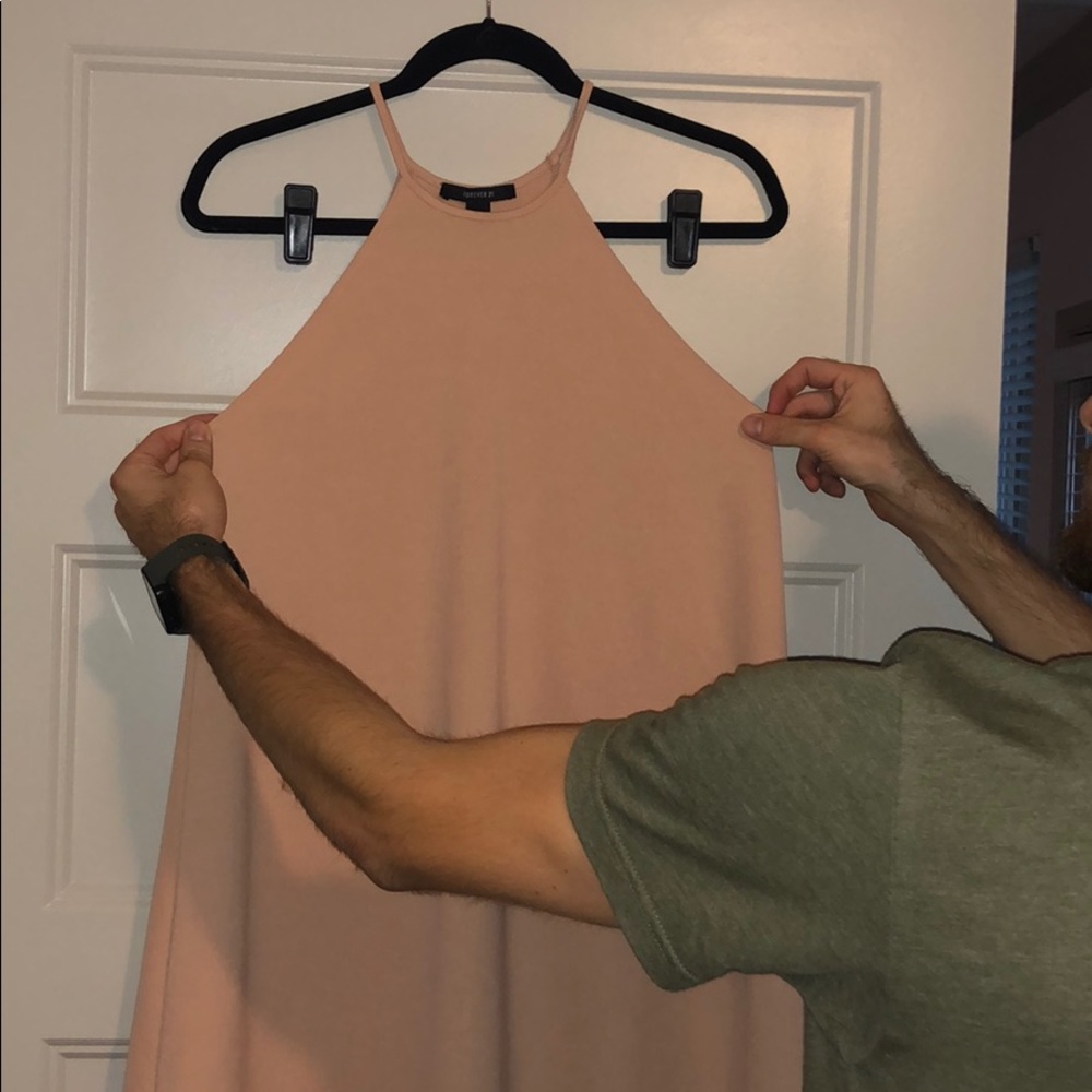 Halter swing dress